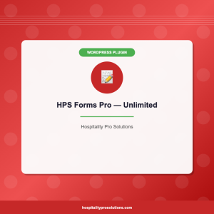 HPS Forms Pro — Unlimited