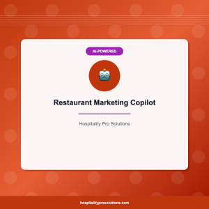 Restaurant Marketing Copilot — AI-Powered