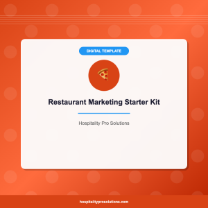 Restaurant Marketing Starter Kit
