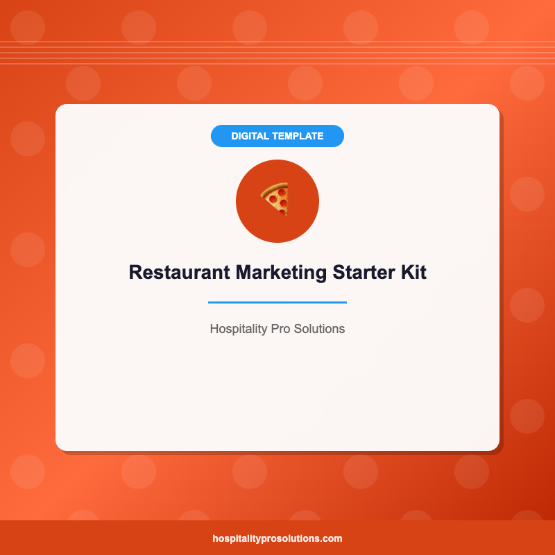 Restaurant Marketing Starter Kit