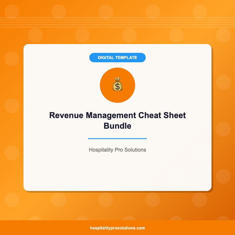 Revenue Management Cheat Sheet Bundle