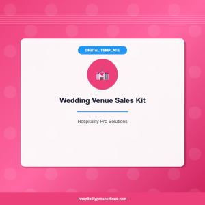 Wedding Venue Sales Kit