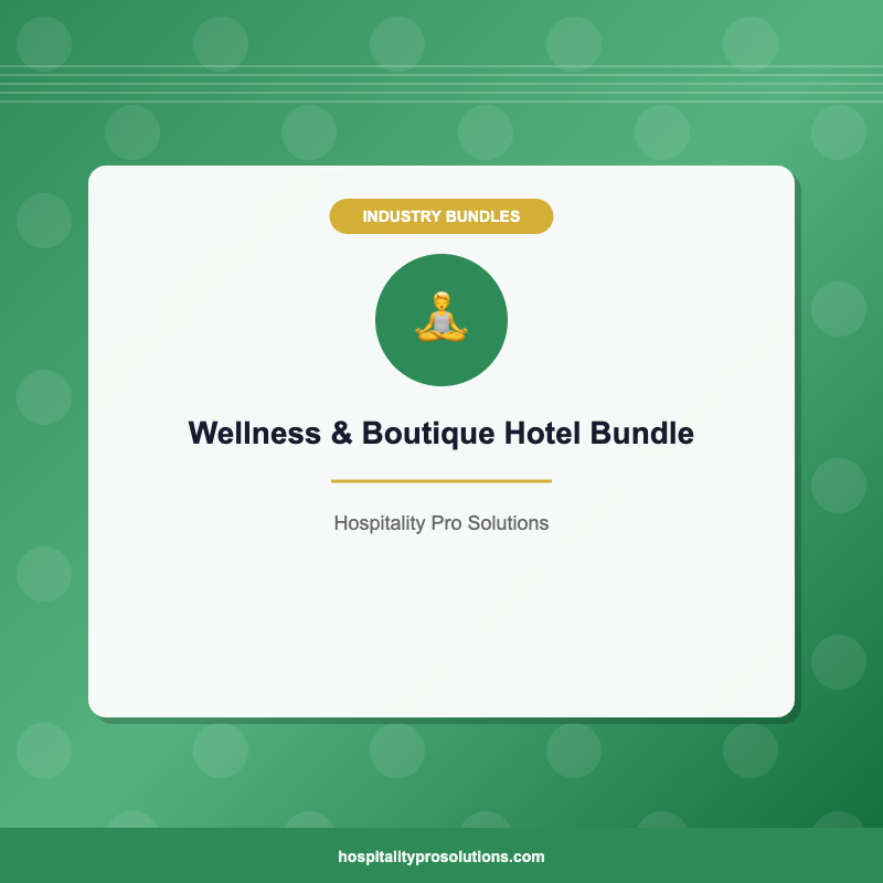 Wellness & Boutique Hotel Bundle